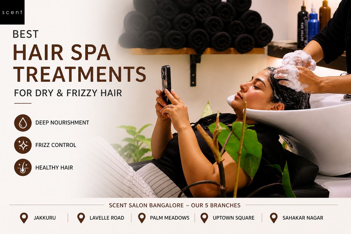 Best Hair Spa Treatments for Dry and Frizzy Hair