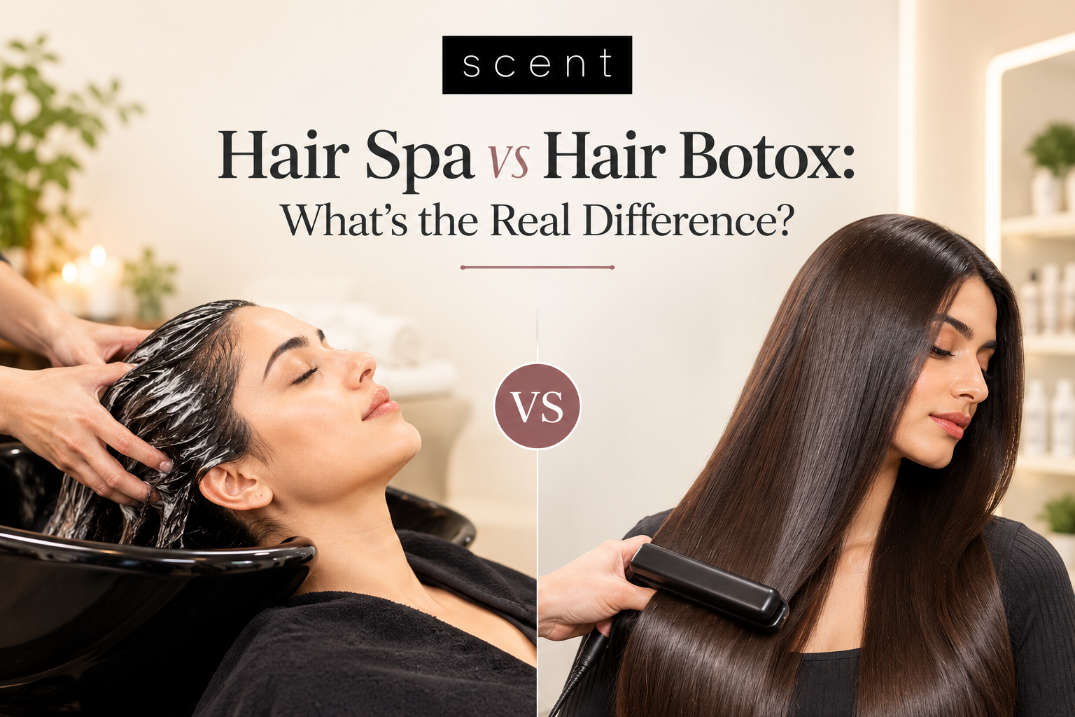 Hair Spa vs Hair Botox: What’s the Real Difference?
