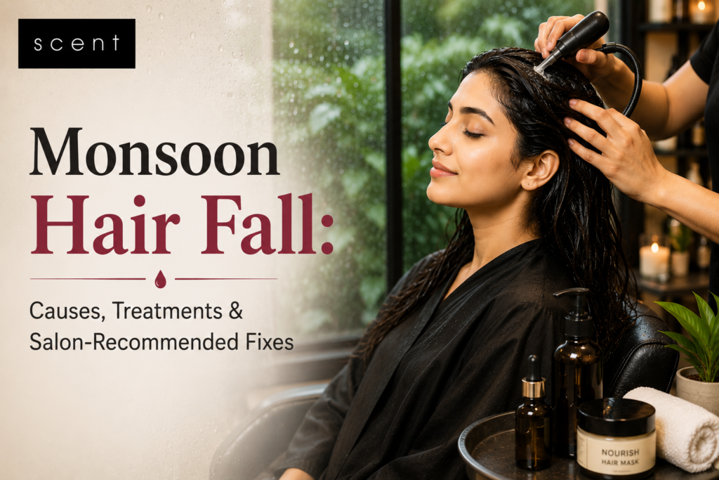 Monsoon Hair Fall: Causes, Treatments & Salon-Recommended Fixes