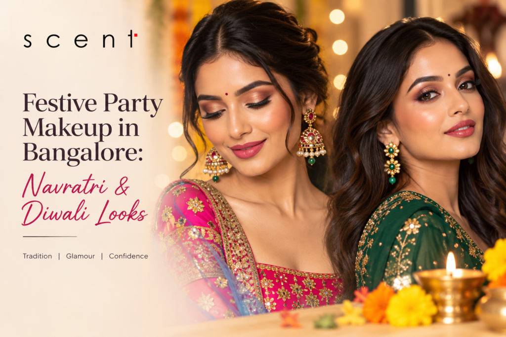 Festive Party Makeup in Bangalore: Navratri & Diwali Looks